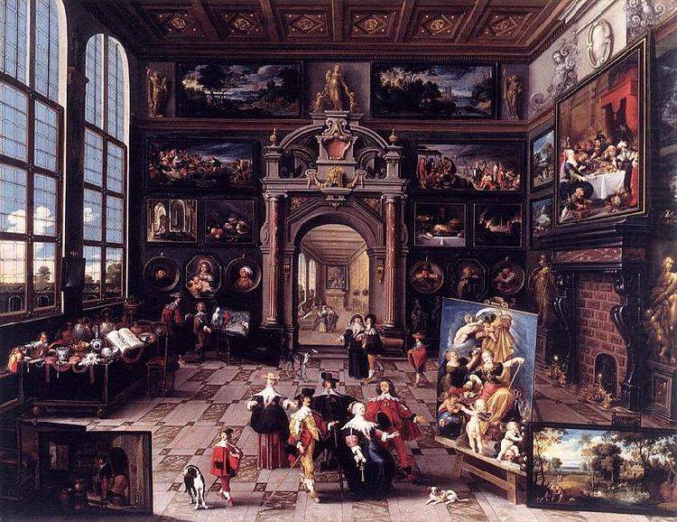 Cornelis de Baellieur Gallery of a Collector china oil painting image